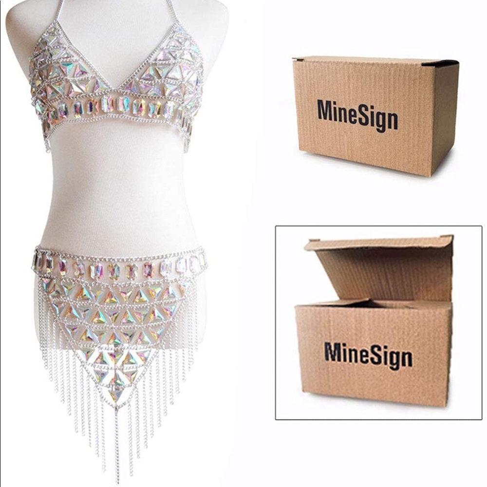 Crystal Body Chain
